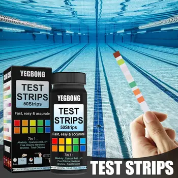 PH Testi Spa test kağıdı Yüzme Havuzu Havuzu Test Şeritleri Taşınabilir PH test kağıdı Havuzu PH Test Şeridi Su Kalitesi Test Cihazı - Görüntü 1  