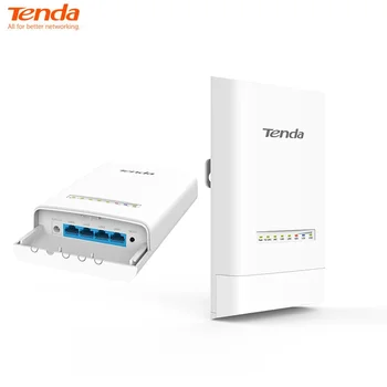 Tenda OS3 5G 867Mbps Açık CPE Kablosuz 5GHz WiFi Tekrarlayıcı Genişletici Yönlendirici AP Erişim Noktası Wi-Fi Köprü POE Adaptör Kiti - Görüntü 1  