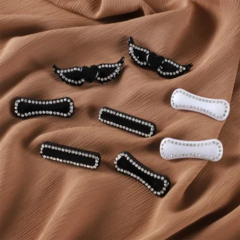 2024 Yeni İlmek Kadın Broş Müslüman Eşarp Klip İpek Toka Pin Takı Lüks Bling Giyim moda aksesuarları - Görüntü 2  