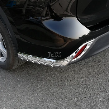 Toyota Highlander Kluger için XU70 2021 2022 ABS Araba Aksesuarları Arka Tampon Çamurluk Tekerlek Köşe Koruma Sis Lambası Kapağı Trim Çerçeve - Görüntü 2  