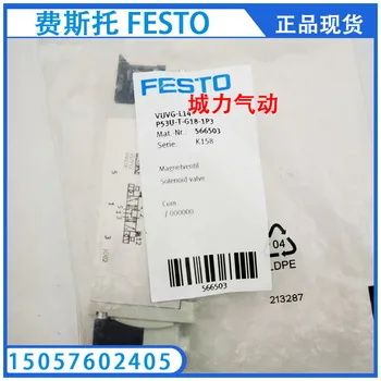 Festo FESTO Solenoid Valf VUVG-L14-P53U-T-G18-1P3 566503 Orijinal Stok - Görüntü 1  