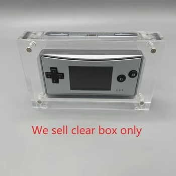 Şeffaf Şeffaf Akrilik saklama kutusu Game Boy MİCRO GBM Konsolu Kabuk Ekran stand kutusu Manyetik Kapak Oyun Aksesuarları - Görüntü 1  
