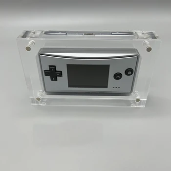 Şeffaf Şeffaf Akrilik saklama kutusu Game Boy MİCRO GBM Konsolu Kabuk Ekran stand kutusu Manyetik Kapak Oyun Aksesuarları - Görüntü 2  