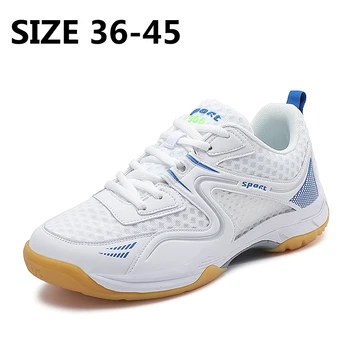 Boyutu 36-45 Yeni profesyonel voleybol Ayakkabı kadın mahkemesi ışık Badminton Sneakers kaymaz tenis ayakkabıları erkekler Sneakers - Görüntü 1  