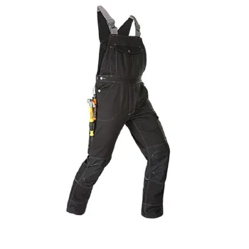 Kaynak Takım Elbise Çalışma işçi tulumu Koruyucu Çalışma Ceket Erkek İş Giysisi Takım Üniforma Mekanik Çok Cep Kargo Pantolon S-5XL - Görüntü 1  
