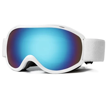 Yeni Kayak Gözlüğü Lens anti-sis UV400 Büyük Küresel kayak gözlüğü Kar Gözlüğü Gözlük Lensler Değiştirme (Lens) - Görüntü 1  