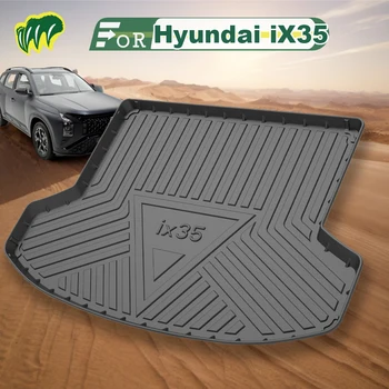 Hyundai için IX35 22 2010-2023 Özel Fit Araba Gövde Mat Tüm Sezon Siyah Kargo Mat 3D Şekilli Lazer Ölçülen Gövde Gömlekleri - Görüntü 1  