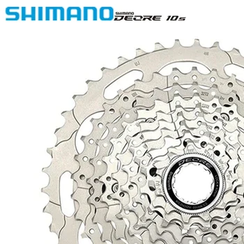 Shimano Deore CS-M4100 10 Hız kaset dişlisi MTB Bisiklet için 10 S 10 V 11-42 T 11-46 T dağ bisikleti Freewheel - Görüntü 2  