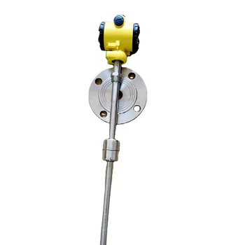 Sürekli Şamandıra Seviye Verici su seviye kontrolörü Yakıt Sıvı Dikey Paslanmaz Çelik Şamandıra Sensörü - Görüntü 1  