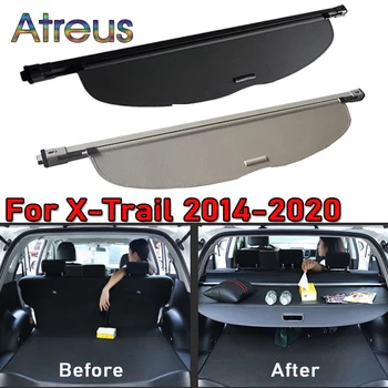 Gövde Parsel Raf nissan için kapak X Trail T32 X-Trail 2014 2015 2016 2017 2018 2019 2020 Geri Çekilebilir Arka Rafları Spacer Perde - Görüntü 1  