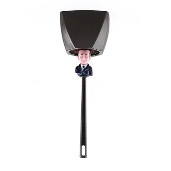 Tuvalet Fırçası Emmanuel Macron Brosse WC Brosse de toilette Fransa Cumhurbaşkanı Komik Gag Hediye - Görüntü 2  