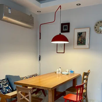 Tasarımcı Dönebilen Duvar Lambası led duvar Lambası Yemek Odası Yatak Odası Salonu Restoran Dekor Yaratıcı Başucu Aplik Lamba - Görüntü 2  