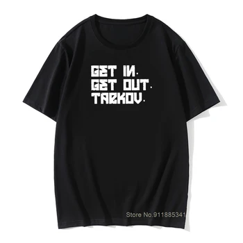 Erkek Kaçış Gelen Tarkov T Shirt Atıcı Hayatta Kalma GG Savaş Oyun Rusya Oyunu pamuklu üst giyim Tees yazlık t-Shirt - Görüntü 1  