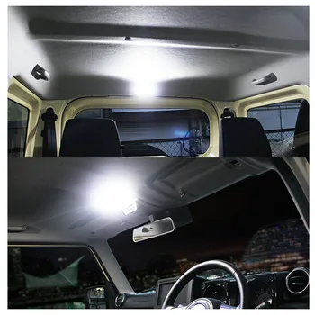 Suzuki Jimny için JB23 JB33 JB43 JB53 1998-2018 iç lambalar Dome harita çatı ışıkları LED okuma lambası Canbus ampuller - Görüntü 2  