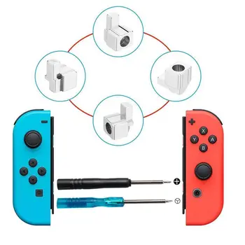 Yedek Metal Kilit Tokaları Nintendo Anahtarı JoyCon Onarım Parçaları Tornavida Aracı Kiti - Görüntü 2  