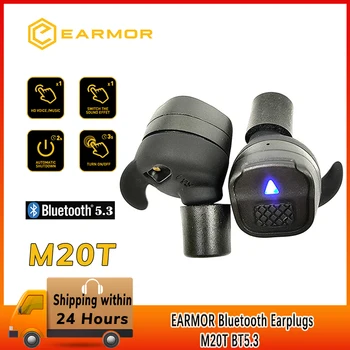 EARMOR Bluetooth Kulaklıklar M20T BT5.3 Ver Askeri Elektronik Gürültü Azaltma İşitme Koruma Kulak Tıkacı Aralığı Ateş Avcılık - Görüntü 1  