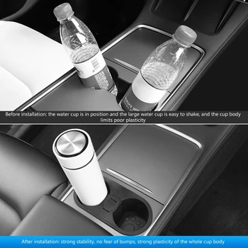 Saklama kutusu Araba Merkezi Konsol Su Bardağı Tutucu Bakkal Tutucu Model 3 / Y - Görüntü 1  