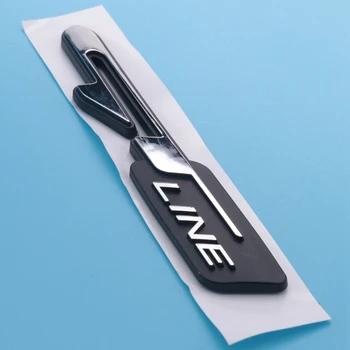 4X Serin 3D Araba Stil Sticker Gt Hattı Harfler Etiket Kia Arka Bagaj Çamurluk Araba Kapı Çıkartmalar Gt Hattı - Görüntü 2  