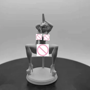Kutup Dans Küçük Kardeş NSFW 1/24 Ölçekli Reçine Figürü Monte model seti Minyatür Heykeli Demonte Boyasız Ücretsiz Kargo - Görüntü 2  