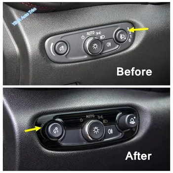 Iç Parçaları Fit İçin Chevrolet Malibu 2016 - 2020 Merkezi Kontrol Klima panelli kapı pencere kol dayama anahtarı Kapağı Trim - Görüntü 2  