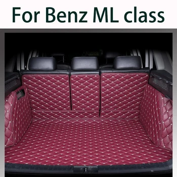 Araba gövde mat Benz ML sınıfı için W164 2008 2009 2010 2011 kargo astarı halı iç aksesuarları kapak - Görüntü 1  