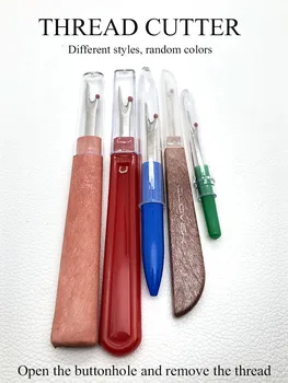 5 ADET Plastik Saplı Çelik İplik Kesici Dikiş Ripper Dikiş Temizleme Bıçağı İğne Sanat Dikiş Araçları DIY Dikiş Aksesuarları - Görüntü 1  