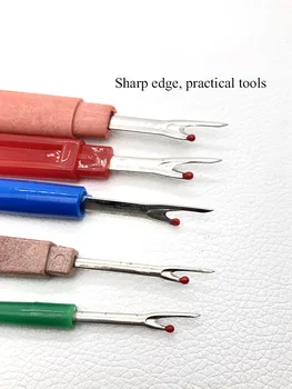 5 ADET Plastik Saplı Çelik İplik Kesici Dikiş Ripper Dikiş Temizleme Bıçağı İğne Sanat Dikiş Araçları DIY Dikiş Aksesuarları - Görüntü 2  
