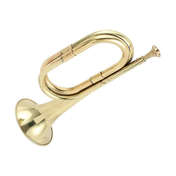 Acemi Trompet Enstrüman Rüzgar Enstrüman Alaşım Bugle Blovinstrumento - Görüntü 1  