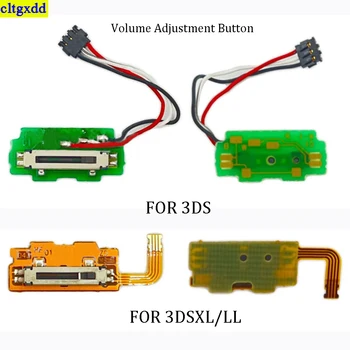 cltgxdd1piece orijinal 3DS / 3DSXL / LL ses ayar düğmesi kontrol anahtarlama paneli düğmesi esnek kablo tamir parçaları değiştirme - Görüntü 1  