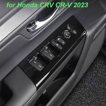 Araba Kapı Pencere Kaldırma Paneli Çerçeve Honda CRV için CR-V 2023 Kapak Aşınma direnci Koruyucu Çerçeve İç Aksesuarları - Görüntü 1  