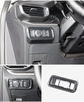 Ford Explorer 2020 için 2021 Araba İç Dayanıklı Düzeltir Aksesuarları Dashboard Sis Lambası Anahtarı Fonksiyonu düğme kapağı şekillendirici - Görüntü 1  