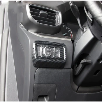 Ford Explorer 2020 için 2021 Araba İç Dayanıklı Düzeltir Aksesuarları Dashboard Sis Lambası Anahtarı Fonksiyonu düğme kapağı şekillendirici - Görüntü 2  