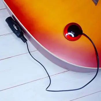 Punch - ücretsiz Mono Profesyonel Gitar Pickup Piezo eleman Keman Mikrofon Pikap Yaylı Enstrüman Aksesuarları - Görüntü 2  