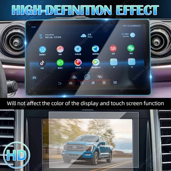 Anti-scratch Araba Temperli Cam koruyucu film Ford F-150 2018 2019 8 inç Araba GPS Navigasyon Filmi LCD Ekran - Görüntü 2  