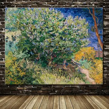 Arthyx Handpainted Vincent Van Gogh Empresyonist Ağacı Çiçek Yağlıboya Tuval Üzerine,Duvar Sanatı, Resim Oturma Odası Için, Ev Dekor - Görüntü 1  