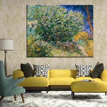 Arthyx Handpainted Vincent Van Gogh Empresyonist Ağacı Çiçek Yağlıboya Tuval Üzerine,Duvar Sanatı, Resim Oturma Odası Için, Ev Dekor - Görüntü 2  