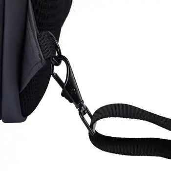 Taşınabilir Crossbody saklama çantası Oyun Konsolu Darbeye Dayanıklı PU Deri Taşıma Çantası Kapak fermuarlı çanta Buhar Güverte Aksesuarları - Görüntü 2  