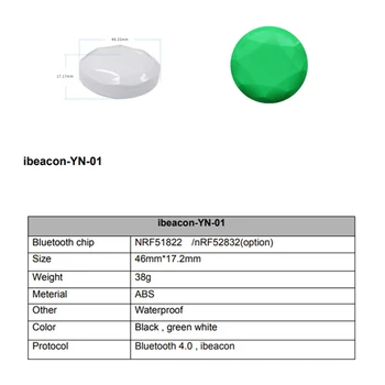 2X NRF51822 Bluetooth İşaret Etiketi Eddystone İbeacon Ble Yakınlık Bulucu İşaret - Görüntü 2  