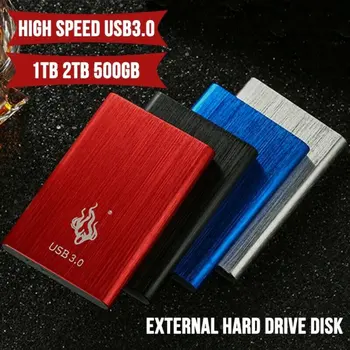 Sıcak USB 3.0 2TB 1TB harici sabit disk Disk HDD 2.5