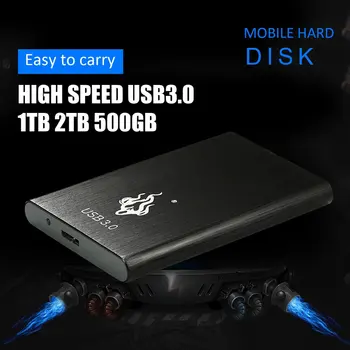 Sıcak USB 3.0 2TB 1TB harici sabit disk Disk HDD 2.5