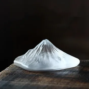 Japon Cam Buzdağı Tütsü Brülörler Eklemek Yaratıcı Çay Töreni Süsler Ev Kapalı Aromaterapi Tütsü Brülör Tabanı - Görüntü 2  
