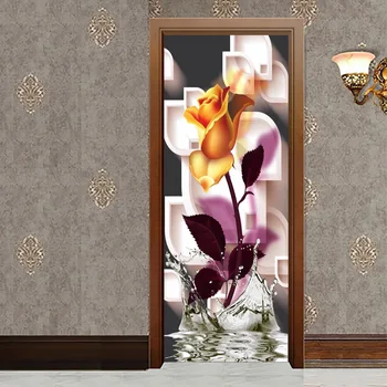 Mürekkep Lotus Sanat Baskılı Etiket Porte Vazo Yağ Baskı Ev Dekor Zarif Duvar Kabuğu Ve Sopa Koridor Yatak Odası Oturma Odası - Görüntü 2  