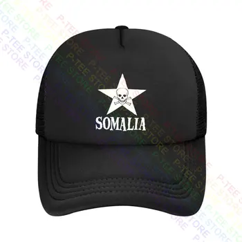 Somali Korsanlar Saygı Yama Kafatası Crossbones beyzbol Şapkası Snapback Kapaklar Örme Kova Şapka - Görüntü 1  