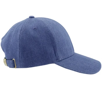 Denim beyzbol şapkası Ayarlanabilir Egzersiz Açık Golf şoför şapkası Güneş koruma şapkaları Dış Spor Şapkaları - Görüntü 2  