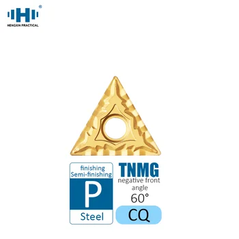 HENGXIN Tungsten Karbür Uçlar TNMG160404 TNMG160408 TNMG160412 CQ S230G TNMG Dış Torna Araçları Kesme Aleti CNC Torna - Görüntü 1  