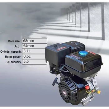 Otomatik Hız Kontrol Su Pompası Benzinli Tahrikli Dört Zamanlı Mikro döner yeke Pestisit Aplikatör - Görüntü 2  