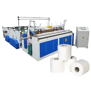 Küçük işletme Fırsatları için Kağıt Ürün Yapma Makineleri Satılık Tuvalet Kağıdı Geri Sarma Makinesi - Görüntü 1  