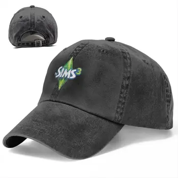 YENİ Sims beyzbol şapkası Erkekler için pamuk Şapka Ayarlanabilir Şapka Moda Rahat Kap Kamyon şoförü şapkası - Görüntü 2  