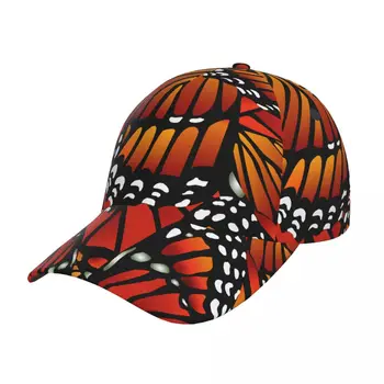 Monarch Kelebek Kanatları Açık Spor Kapaklar beyzbol şapkası Erkek Kadın vizör kapağı beyzbol şapkası Sokak Hip Hop Kapaklar golf şapka erkekler - Görüntü 1  
