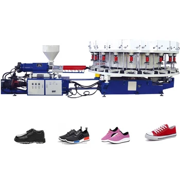 YUGONG Otomatik Enjeksiyon Makinesi Ayakkabı Yapma Makineleri - Görüntü 1  
